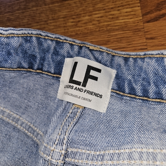 Lovers And Friends Reece High Rise Rigid Slim Straight Jeans - Picture 4 of 9